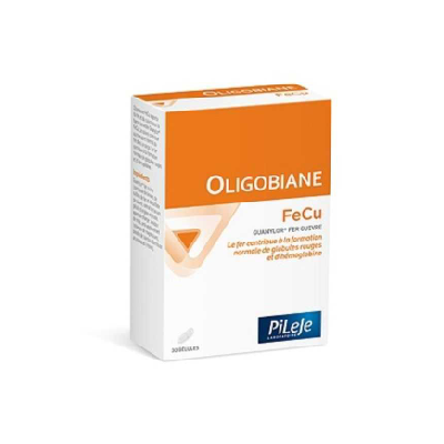 Pileje Oligobiane FeCu gélules 30x440mg Pileje Oligobiane FeCu gélules 30x440mg