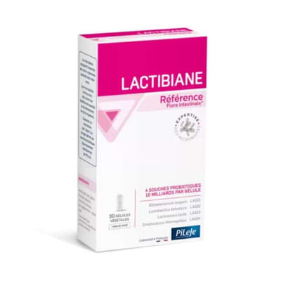 Référence 30 gélules Lactibiane Lactibiane Microbiotiques Pileje