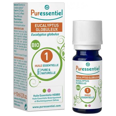 Eucalyptus Globuleux Bio 10ml Huiles Essentielles Puressentiel