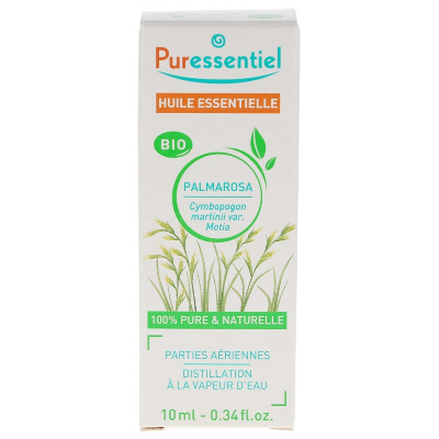 Palmarosa Bio 10ml Huiles Essentielles Puressentiel