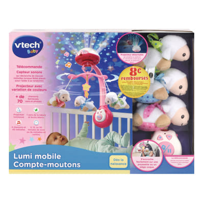 VTech Lumi Mobile Counting Sheep Pink