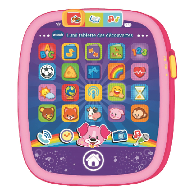 VTech Lumi tablette des découvertes rose