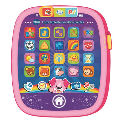 VTech Lumi tablette des découvertes rose