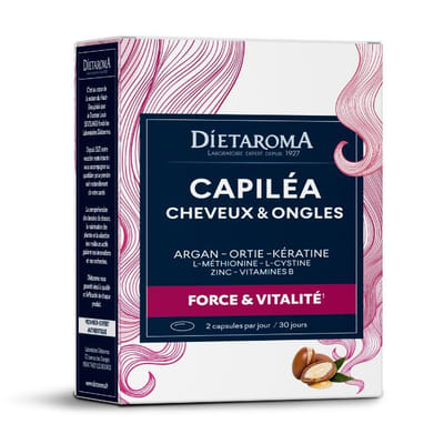 Dietaroma Forti cheveux & ongles 60capsules