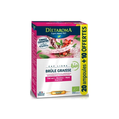 DIETAROMA Cap Line Fat Burner Bio - 20 ampoules + 10 offered