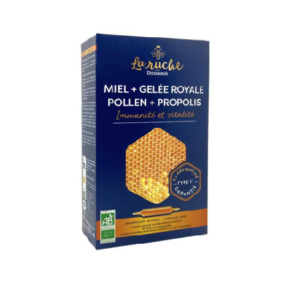 Dietaroma Merveille de la ruche 20Ampoules*15ml Dietaroma Merveille de la ruche 20Ampoules*15ml