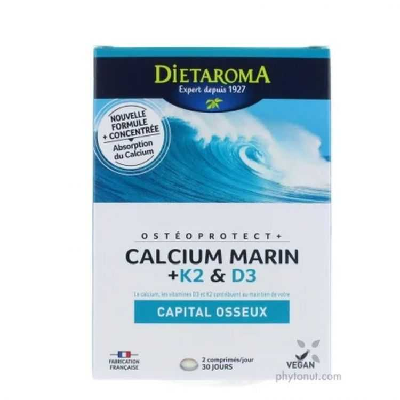Dietaroma Calcium Marin +K2 & D3 60cps