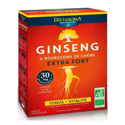 Dietaroma Extra Strong Ginseng 20 Ampoules*10ml