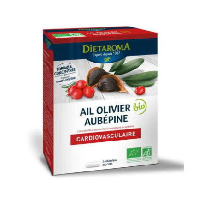 Dietaroma Ail olivier Aubepine 60gelules Dietaroma Ail olivier Aubepine 60gelules