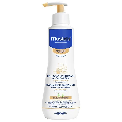 Mustela Gel lavant nourrissant au Cold Cream à la cire d'abeille BIO 300ml