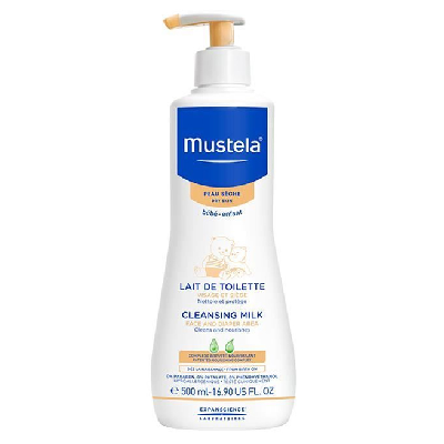 Mustela Bébé Lait De Toilette Sans Rinçage – 500 Ml Mustela Bébé Lait De Toilette Sans Rinçage – 500 Ml