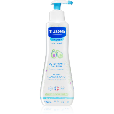 Eau Nettoyante Sans Rincage Visage Et Siege 300ml Peaux Normales Mustela