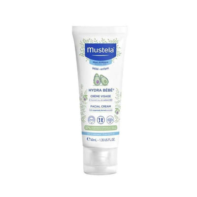MUSTELA Hydra Bébé Crème Visage 40ml