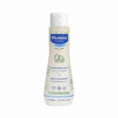 Baby Gentle Shampoo Delicate Hair Normal Skin 200ml Mustela