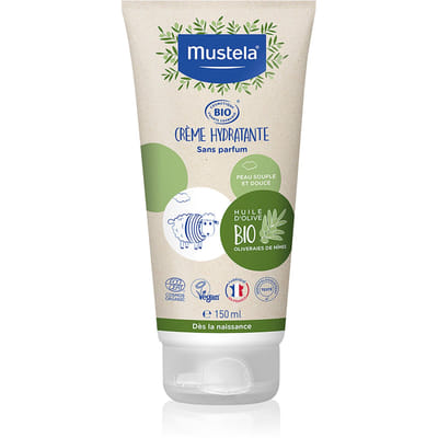 كريم مرطب Mustela BIO بزيت الزيتون 150 مل