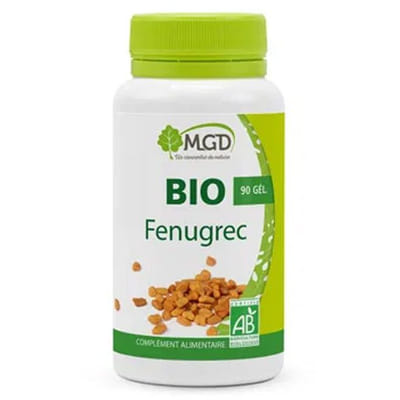 Mgd Nature Organic Fenugreek – 90 Capsules