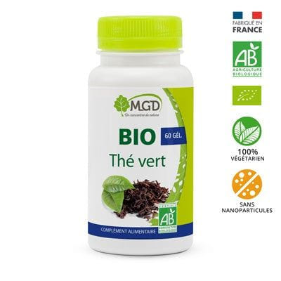 Mgd Nature Thé Vert 60 Gélules