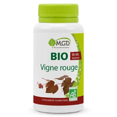 Mgd Nature Vigne Rouge Bio – 90 Gélules