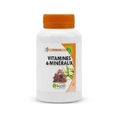 MGD VITAMINES & MINERAUX 120 GÉLULES MGD VITAMINES & MINERAUX 120 GÉLULES