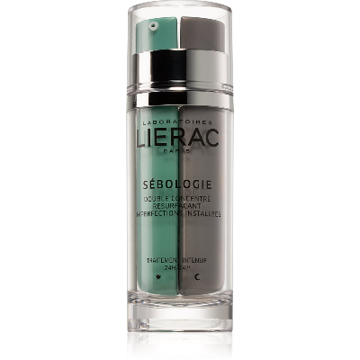 Sebologie Double Concentre Resurfacant Imperfections Installees Jour Et Nuit 2x15ml Sébologie Lierac