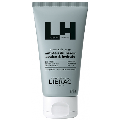 Baume apaisant après-rasage 75ml Homme Lierac