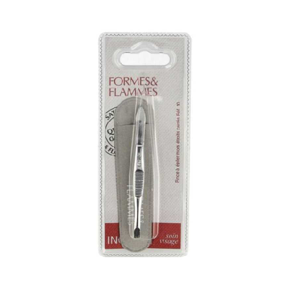 FORMES ET FLAMMES F&F PINCE A EPILER LMORS ETROITS BIAIS REF10
