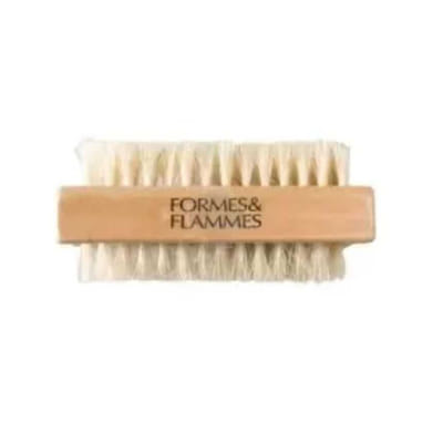 FORMES ET FLAMMES F&F BROSSE A ONGLES SOIE NATURELLE RÉF 200