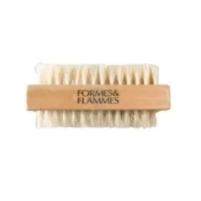 FORMES ET FLAMMES F&F BROSSE A ONGLES SOIE NATURELLE RÉF 200