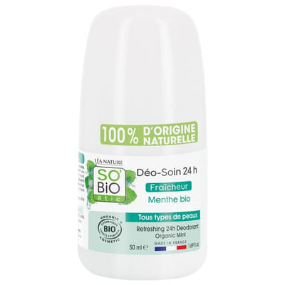 SO’BiO étic 3517360005509 unisex deodorant roll-on 50 ml