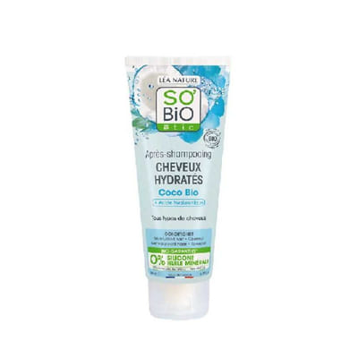 SO BIO APRÈS-SHAMPOOING CHEVEUX HYDRATÉS 200ML