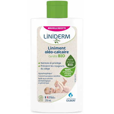 Liniderm Liniment Oléo-Calcaire Bio 250 ml Liniderm Liniment Oléo-Calcaire Bio 250 ml