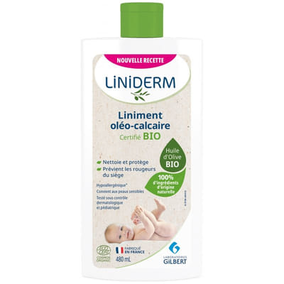 Liniderm Organic Oleo-Calcareous Liniment 480 ml