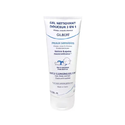 Gilbert Gel Nettoyant Douceur 3en1 Bebe 200ml