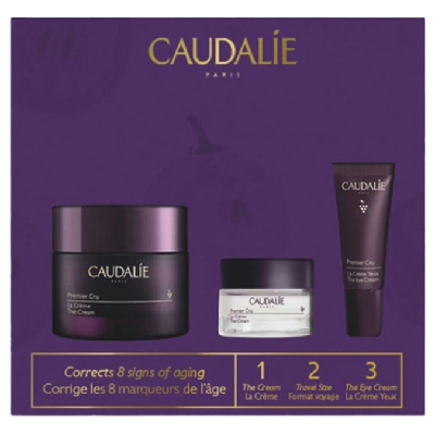 Caudalie Premier Cru La Crème Anti-Âge Global 50 ml + 2 Soins Offerts