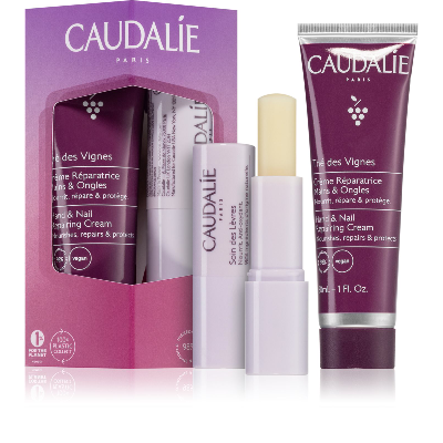 Duo Hiver Creme mains + Soin des levres The des Vignes Caudalie Duo Hiver Creme mains + Soin des levres The des Vignes Caudalie