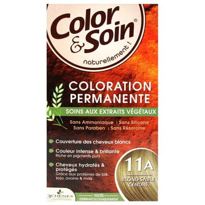 3 Chênes Color & Soin Permanent Hair Color 11A - Ash Blonde 60ml
