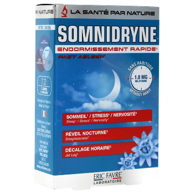 Eric Favre Santé Somnidryne 7.2 15 Comprimés