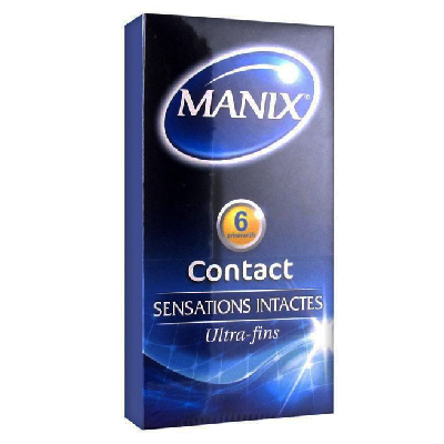 Manix Contact Intact Sensations 6 Préservatifs