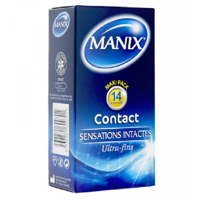 Manix Contact Intact Sensations 14 Préservatifs