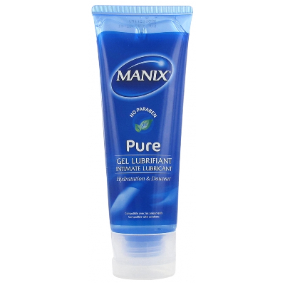 Gel Lubrifiant Intime 80ml Pure Hydratation et Douceur Manix