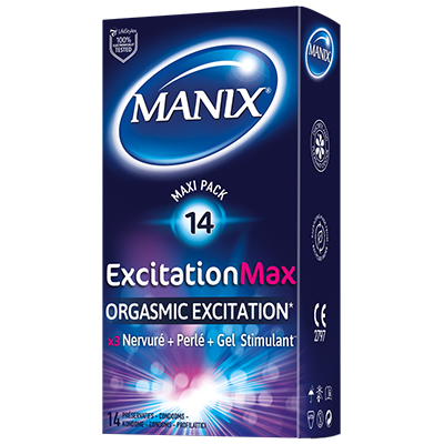 Manix ExcitationMax 14 Préservatifs Manix ExcitationMax 14 Préservatifs