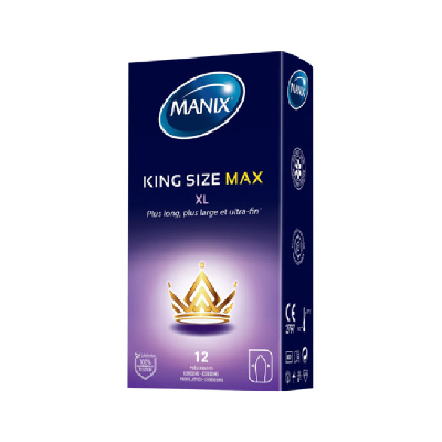 Préservatifs Maximum Confort King Size x12 Manix