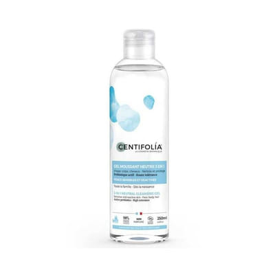 Gel moussant 3en1 Bio 250ml Neutre Centifolia