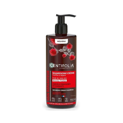 Shampooing crème 500ml Réparateur Cheveux fragilises et cassants Centifolia