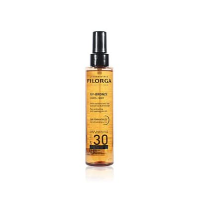 زيت واقي من الشمس مضاد للشيخوخة 150 مل Uv-Bronze SPF30 للجسم فيلورغا