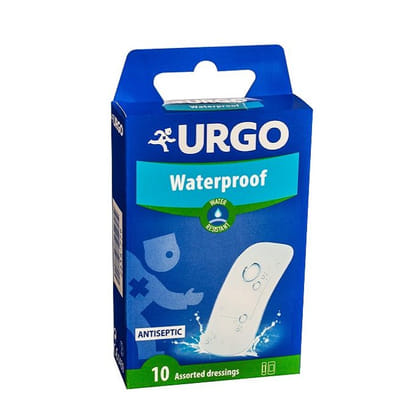 Urgo Waterproof Dressings Assorted Box of 10