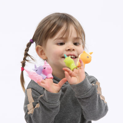 LUDI FINGER PUPPETS UNICORN