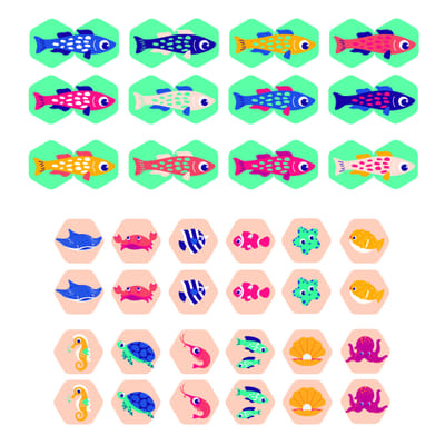 LUDI MEMORY PUZZLE BATH