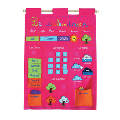 JBM Basic Calendar - Pink