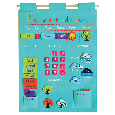 JBM Calendrier Basic - Bleu